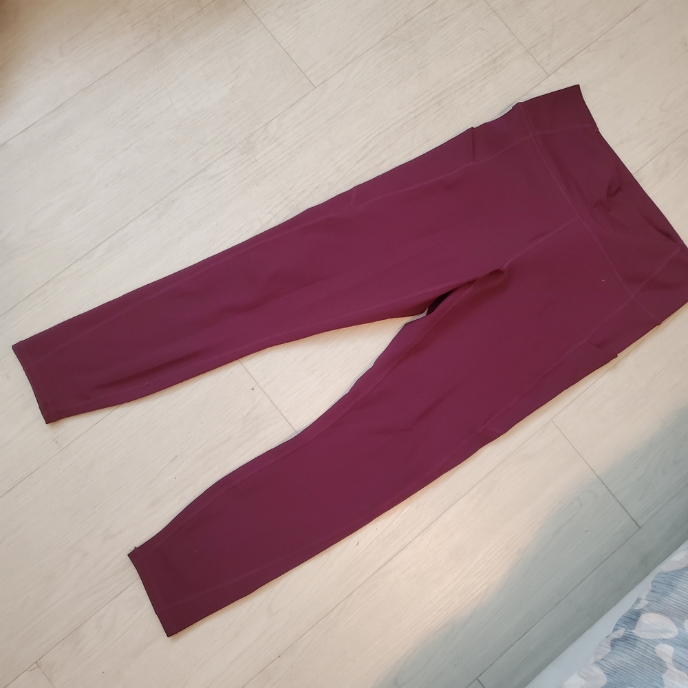 Fabletics Burgundy leggings
